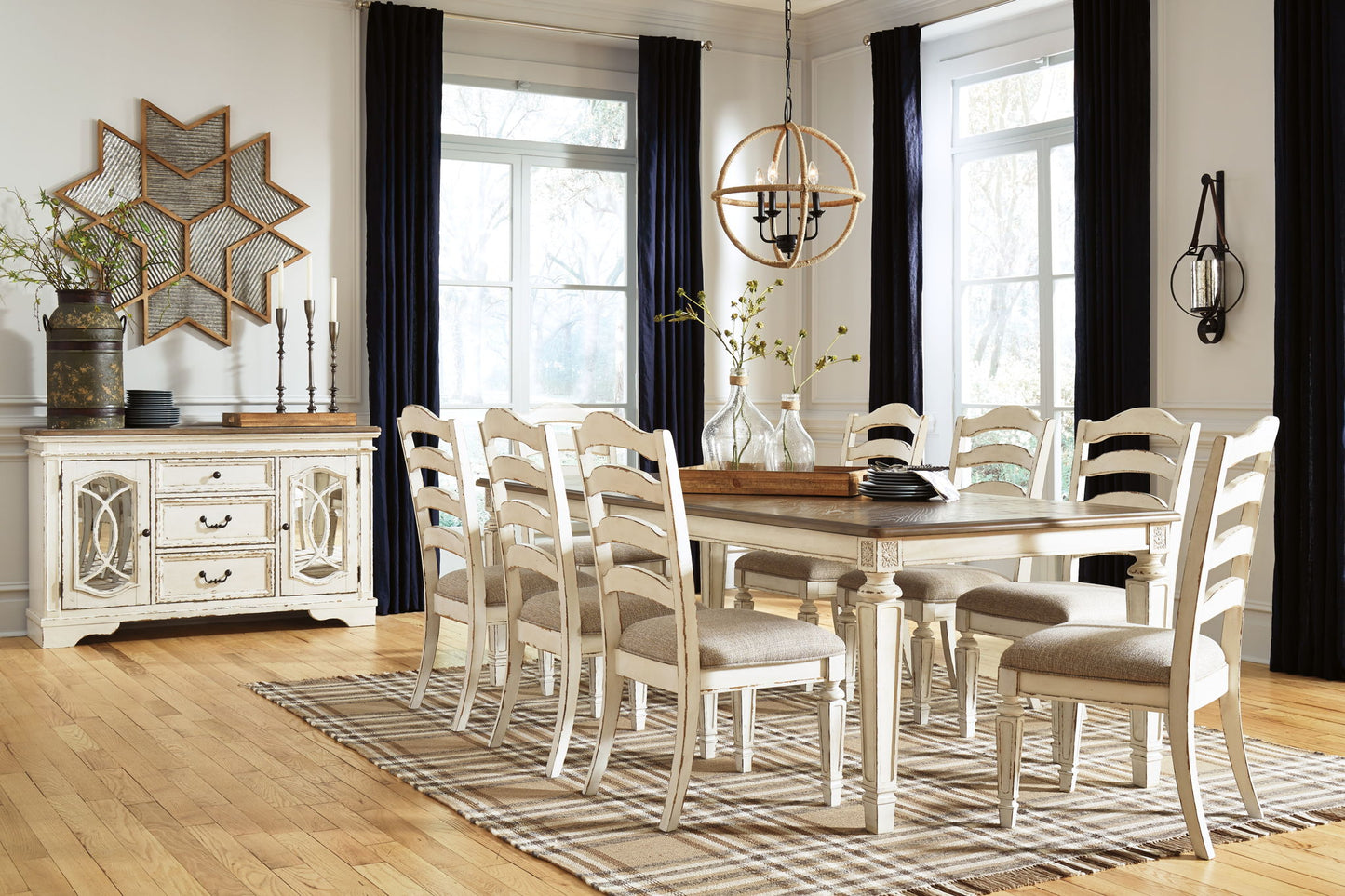 Realyn - Rectangular Dining Table Set - Hornell Furniture Outlet