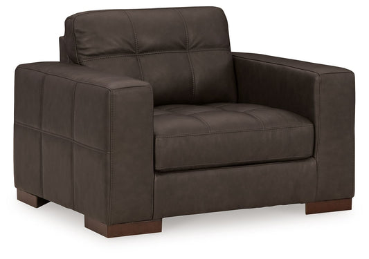 Luigi - Thunder - Chair And A Half - Hornell Furniture Outlet