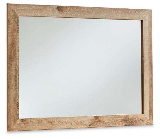 Hyanna - Bedroom Mirror - Tan Brown - Hornell Furniture Outlet