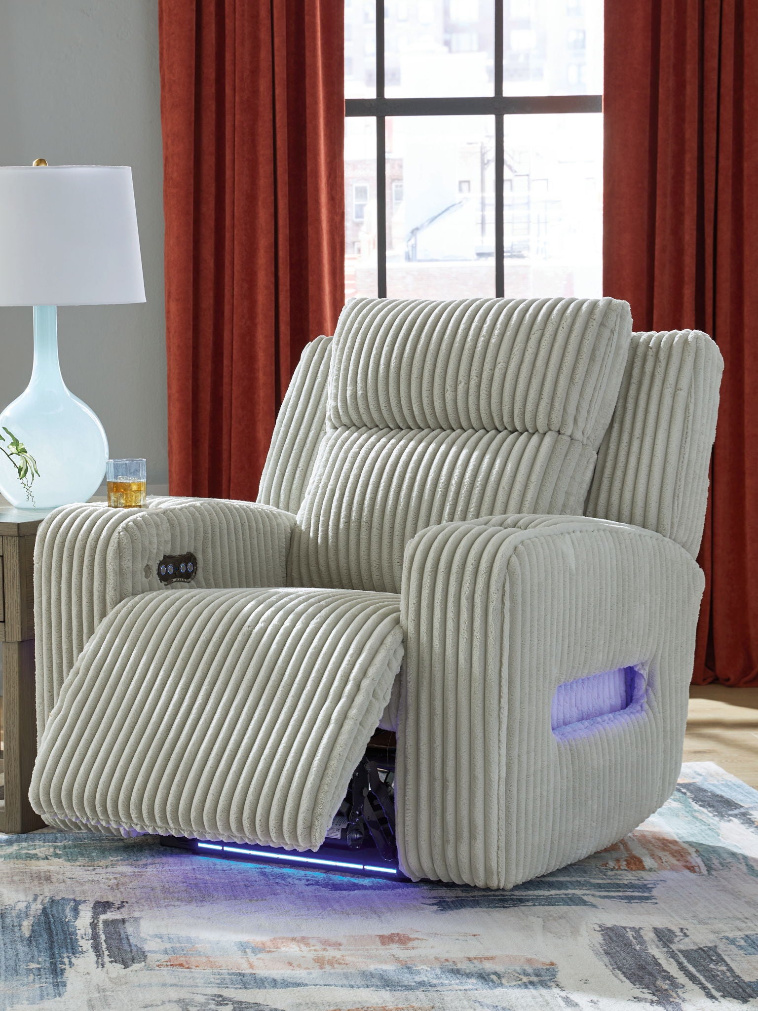 Forest Lake - Recliner With Adj Headrest - Hornell Furniture Outlet