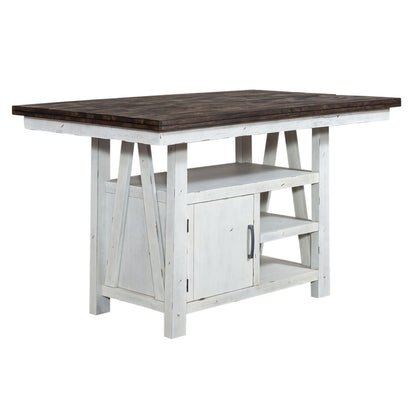 Farmhouse - Gathering Table - White - Hornell Furniture Outlet