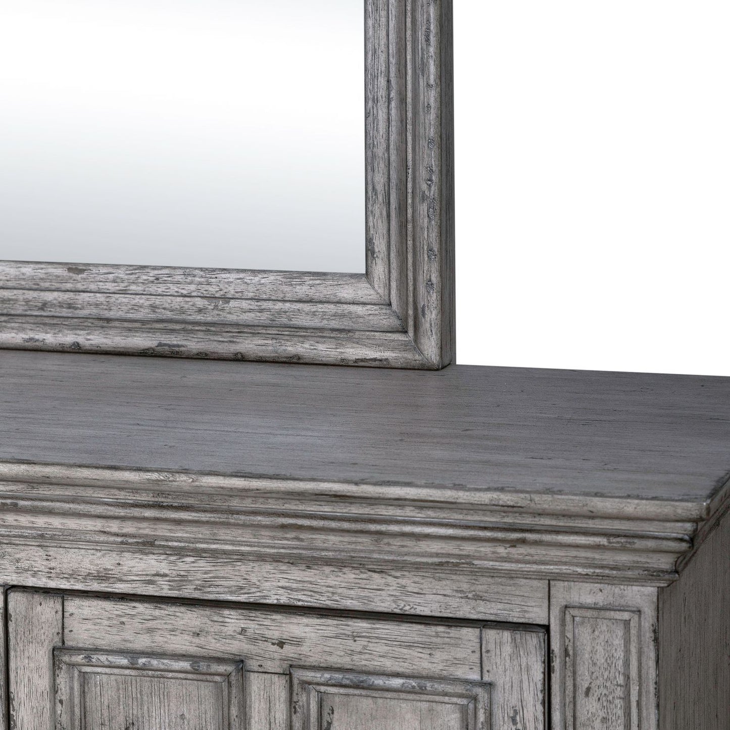 Big Valley - Dresser & Mirror - Hornell Furniture Outlet
