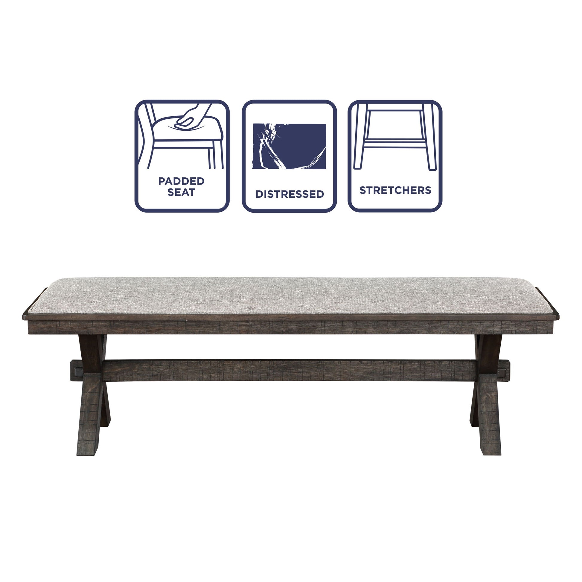 Riverdale - Bench - Hornell Furniture Outlet