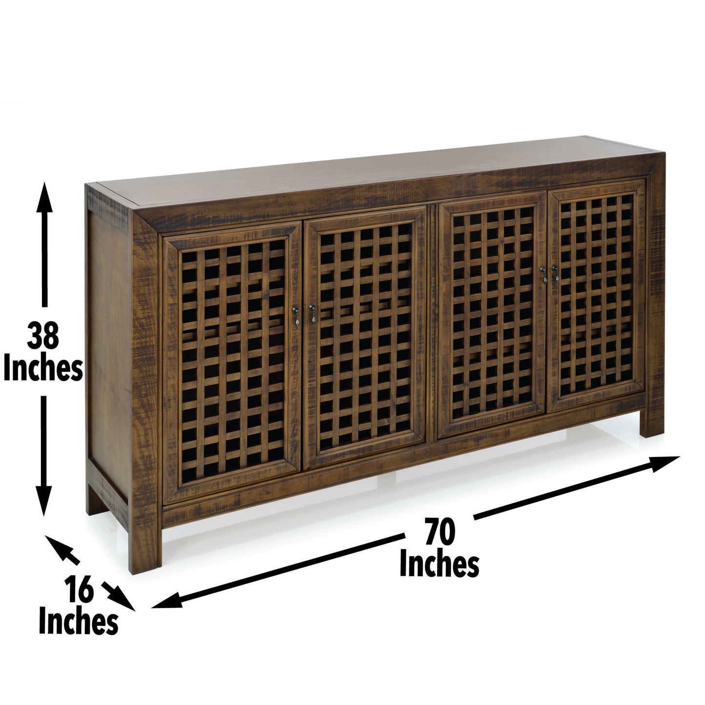 Rio - 4 Door Accent Cabinet - Hornell Furniture Outlet