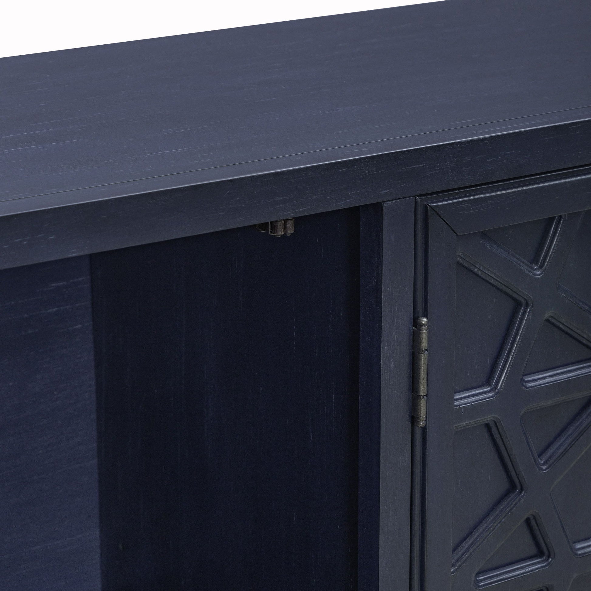 Braxton - Accent Cabinet - Azure Blue - Hornell Furniture Outlet