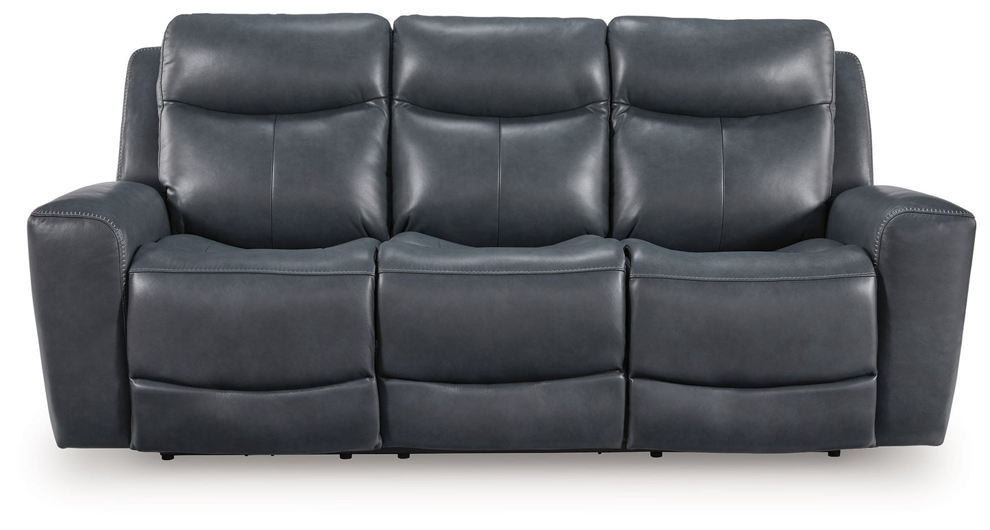 Next Move - Power Reclining Sofa With Adjustable Headrest - Hornell Furniture Outlet