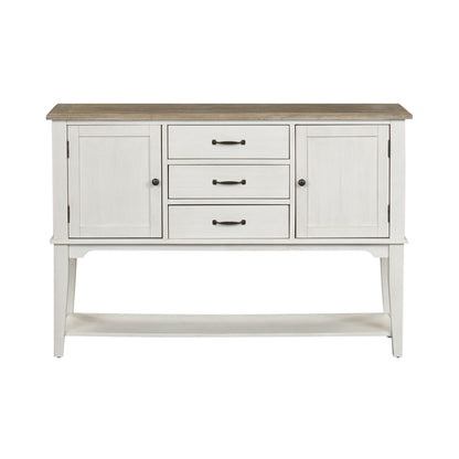Summerville - Server - White - Hornell Furniture Outlet