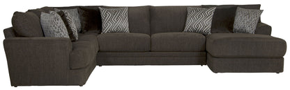 Galaxy - Sectional With Included Accent Pillows - Hornell Furniture Outlet