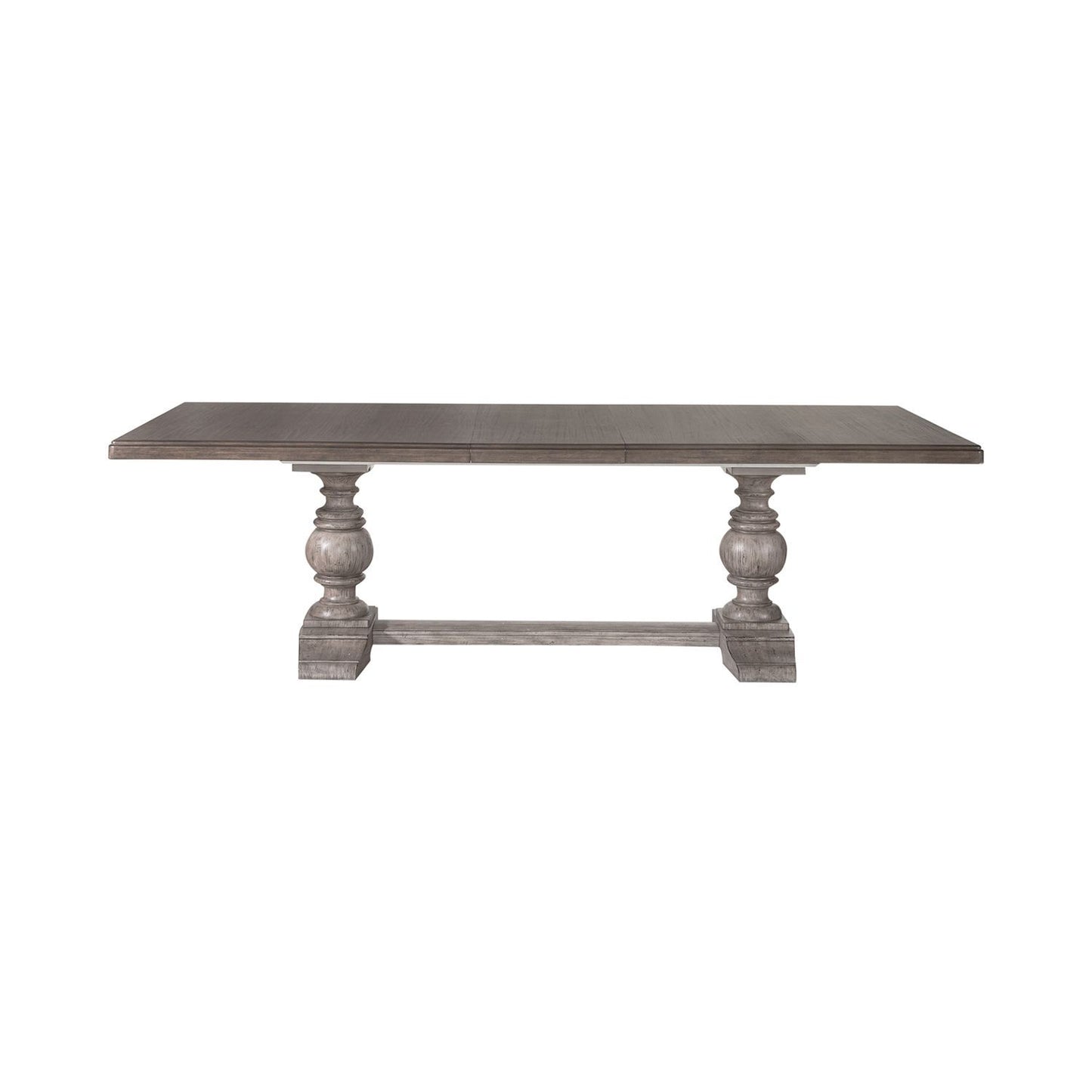 River Place - Trestle Table - Gray - Hornell Furniture Outlet