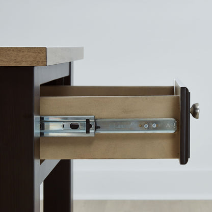 Drazmine - Brown - Rectangular End Table - Hornell Furniture Outlet