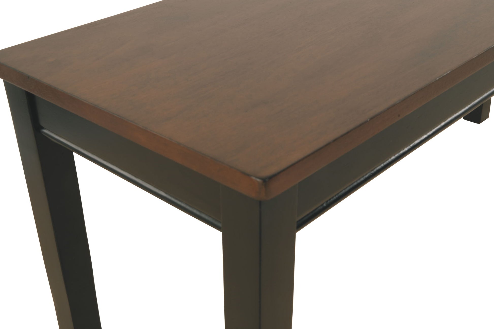 Owingsville - Black / Brown - Large Dining Room Bench - Hornell Furniture Outlet