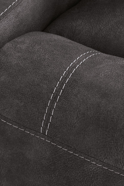 Brysonview - Reclining Sofa - Charcoal - Hornell Furniture Outlet