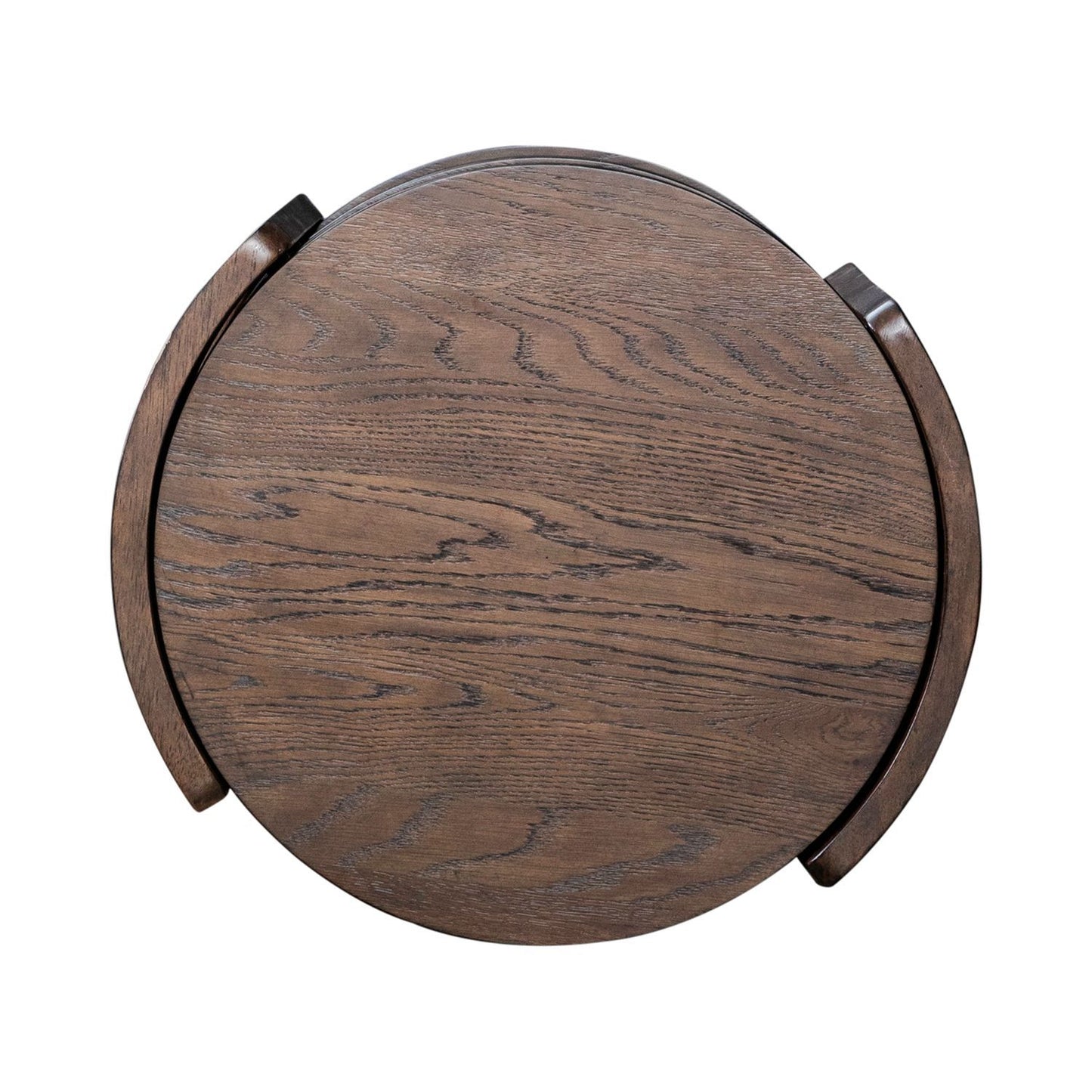 Warren Park - Round End Table - Brown - Hornell Furniture Outlet