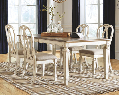 Realyn - Chipped White - Rectangular Dining Room Extension Table - Hornell Furniture Outlet