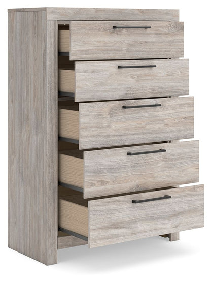 Broachmyn - Five Drawer Chest - Hornell Furniture Outlet