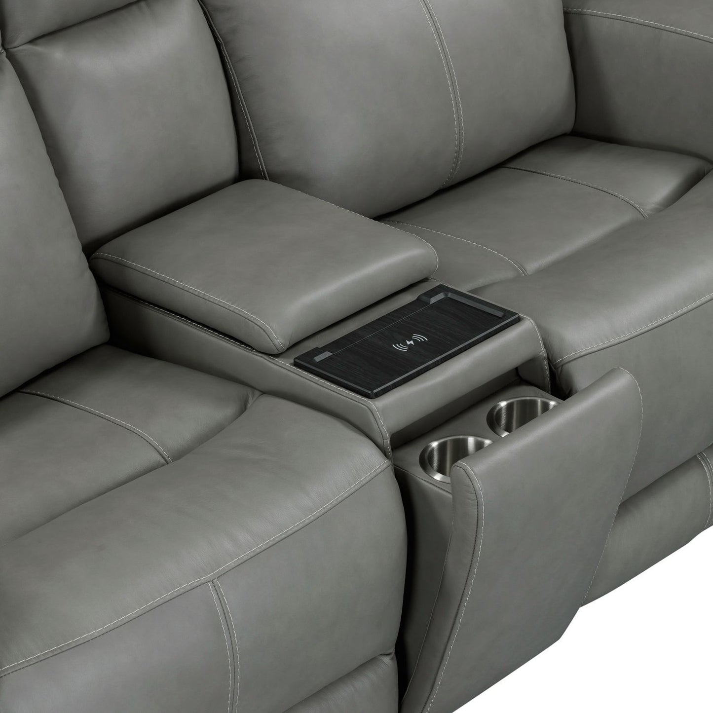 Camden - Loveseat With Console P3 & ZW - Hornell Furniture Outlet