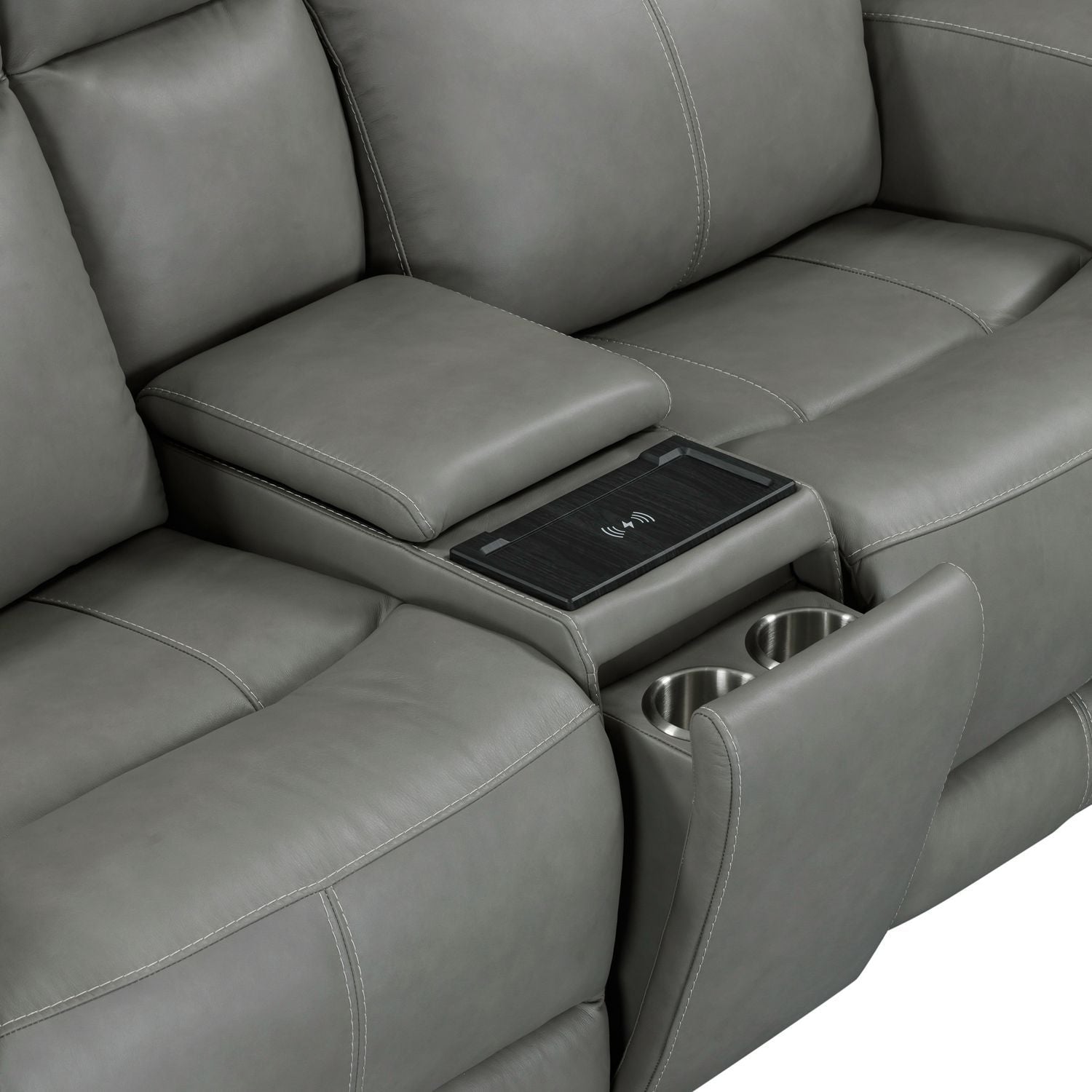 Camden - Loveseat With Console P3 & ZW - Hornell Furniture Outlet