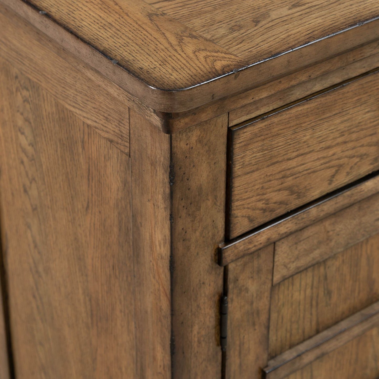 Carolina Park - Server - Brown - Hornell Furniture Outlet
