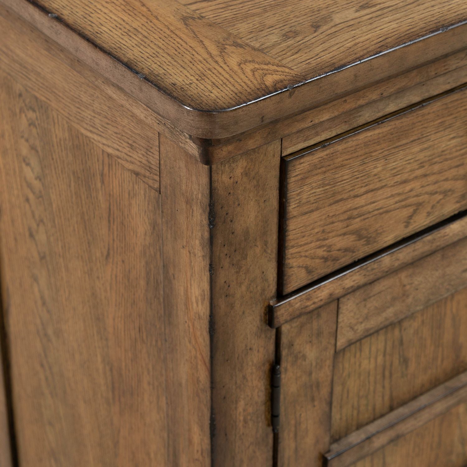 Carolina Park - Server - Brown - Hornell Furniture Outlet