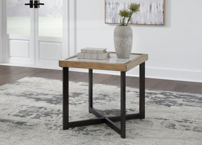 Montia - Multi - Square End Table - Hornell Furniture Outlet