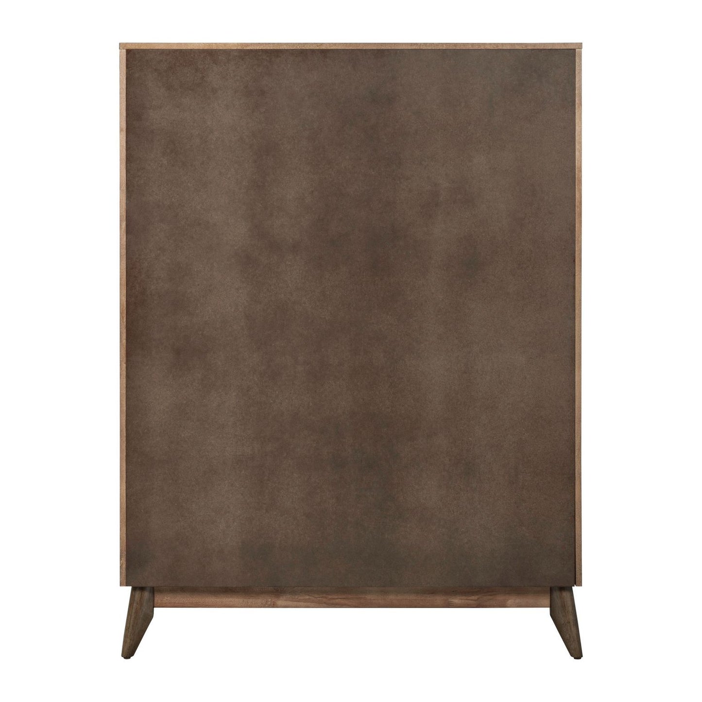 Century Modern - 5 Drawer Chest - Walnut - Hornell Furniture Outlet