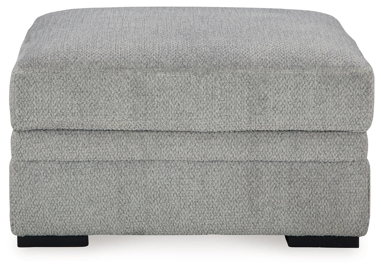 Casselbury - Cement - Ottoman With Storage - Hornell Furniture Outlet