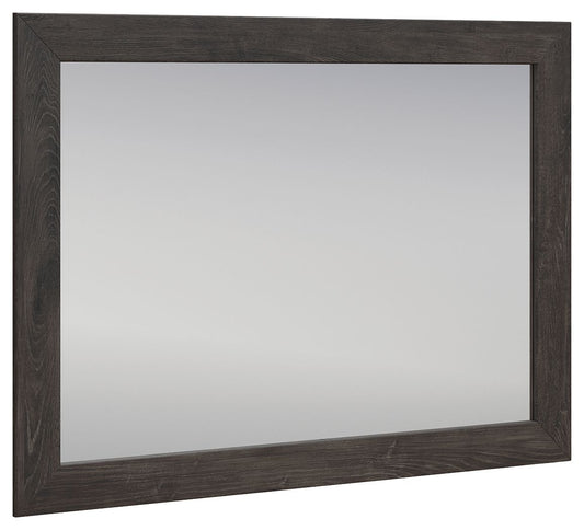 Fraluna - Charcoal - Bedroom Mirror - Hornell Furniture Outlet