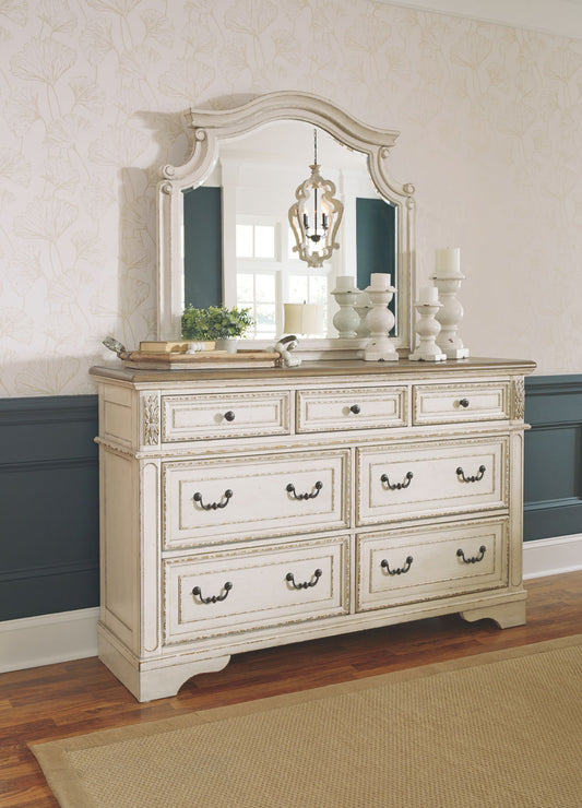 Realyn - Dresser, Mirror - Hornell Furniture Outlet