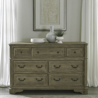 Magnolia Manor - 7 Drawer Dresser - Hornell Furniture Outlet