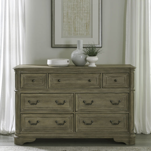 Magnolia Manor - 7 Drawer Dresser - Hornell Furniture Outlet