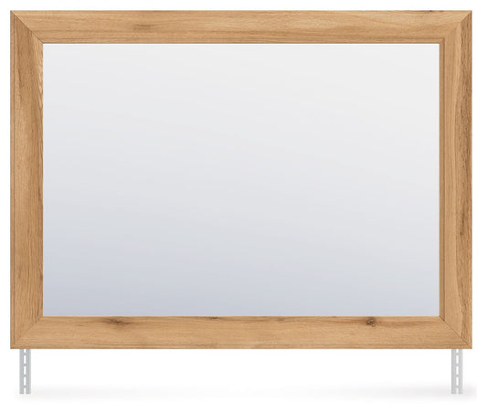 Aleaport - Warm Brown - Bedroom Mirror - Hornell Furniture Outlet