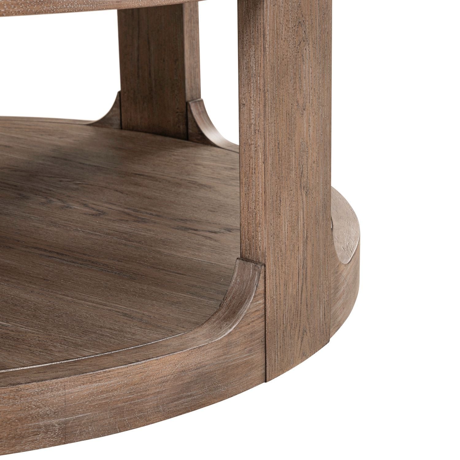 South Bend - Round Cocktail Table - Brown - Hornell Furniture Outlet