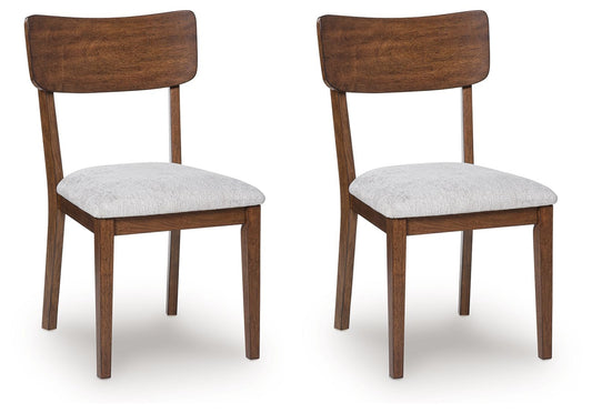 Tameride - Brown - Dining Upholstered Side Chair (Set of 2) - Hornell Furniture Outlet