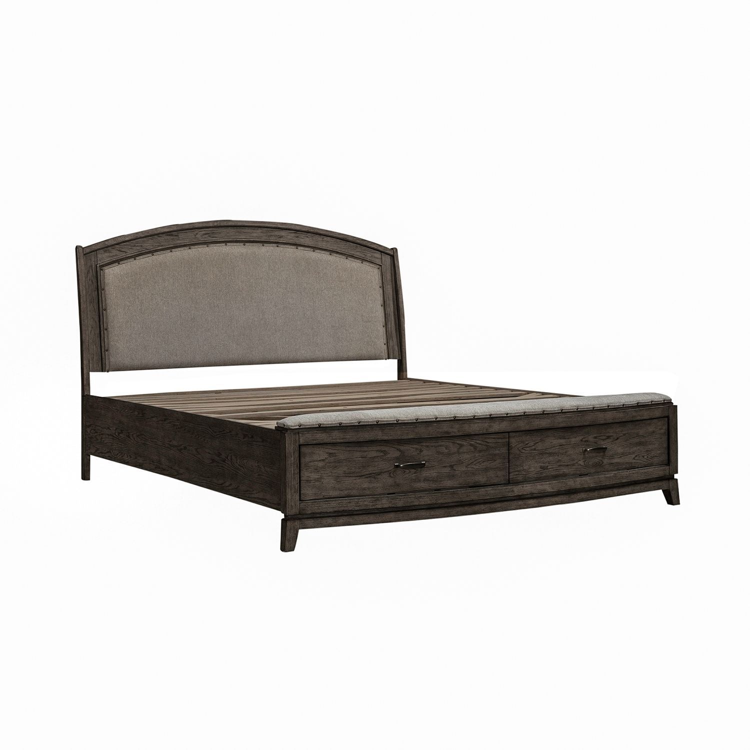 Avalon - Upholstered Storage Bed - Hornell Furniture Outlet