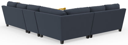Foley - Sectional With Comfort Coil Seating And 4 Included Accent Pillows - Hornell Furniture Outlet