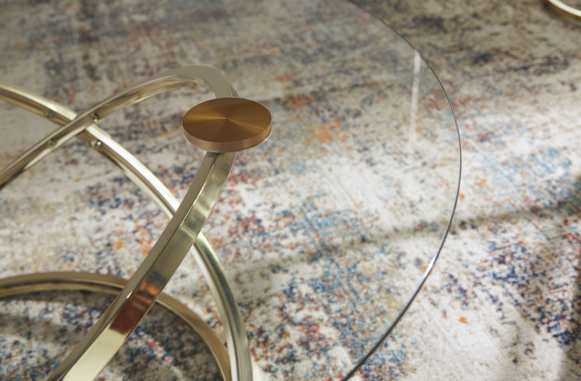 Crimonti - Champagne - Occasional Table Set (Set of 3) - Hornell Furniture Outlet