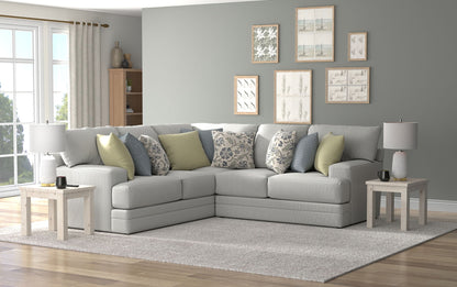 Stockbridge - Sectional With Comfort Coil Seating And 9 Accent Pillows Included - Hornell Furniture Outlet