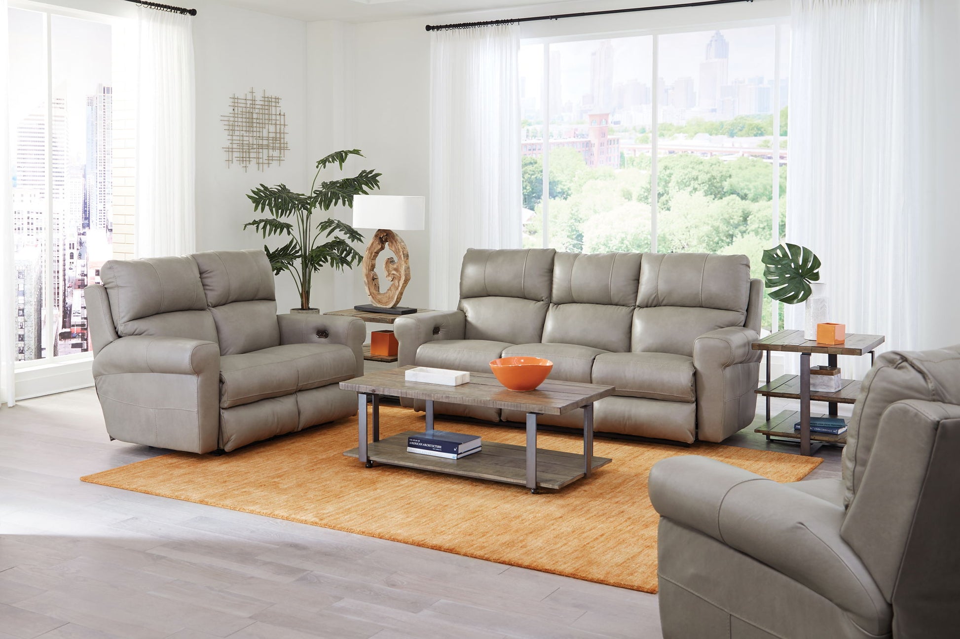 Torretta - Power Lay Flat Reclining Loveseat - Hornell Furniture Outlet