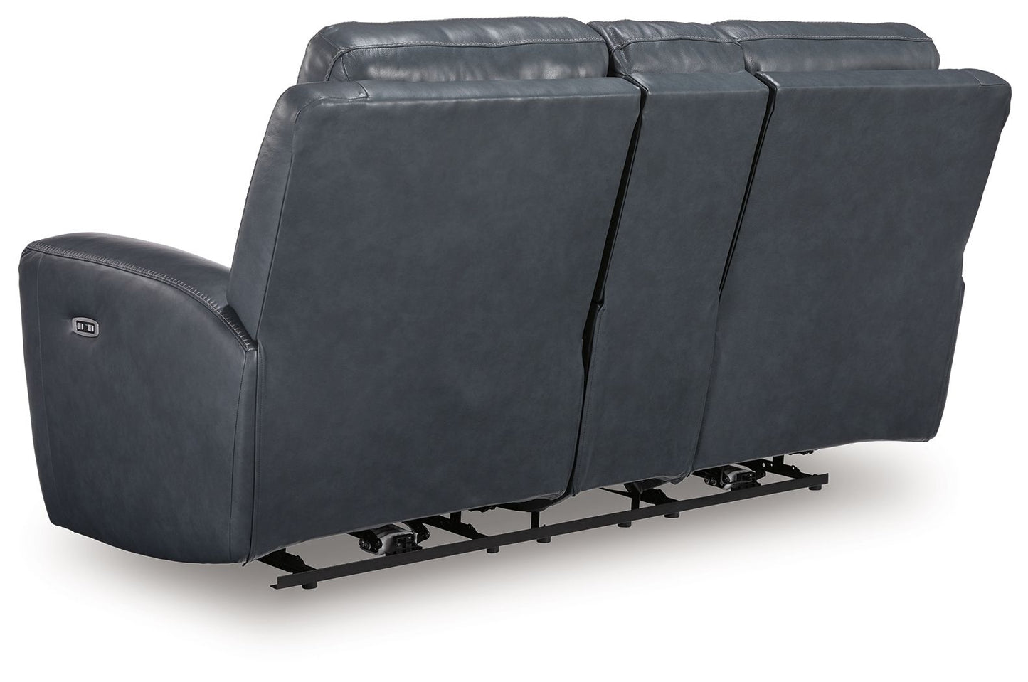 Next Move - Power Reclining Loveseat With Console / Adjustable Headrest - Hornell Furniture Outlet