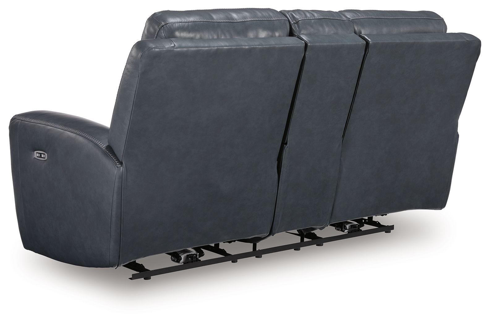Next Move - Power Reclining Loveseat With Console / Adjustable Headrest - Hornell Furniture Outlet