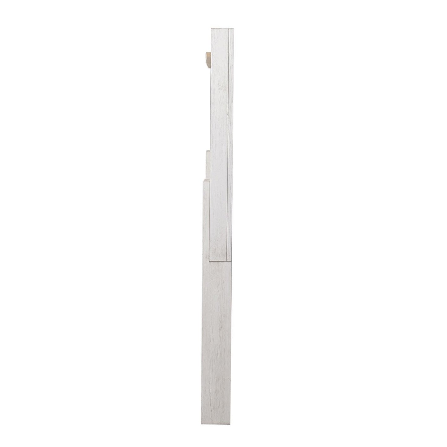 Mirage - King Travertine Panel Headboard - White - Hornell Furniture Outlet