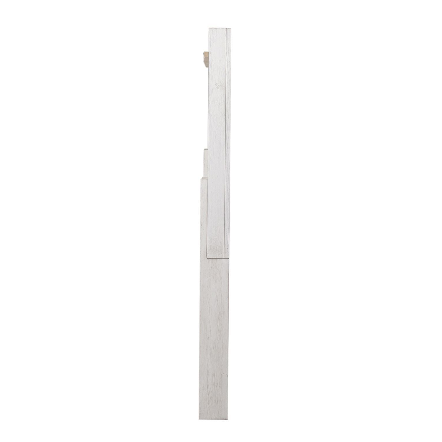Mirage - King Travertine Panel Headboard - White - Hornell Furniture Outlet