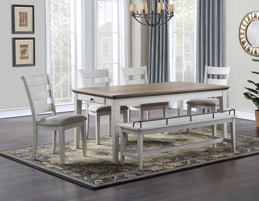 Pendleton - Side Chair (Set of 2) - White - Hornell Furniture Outlet