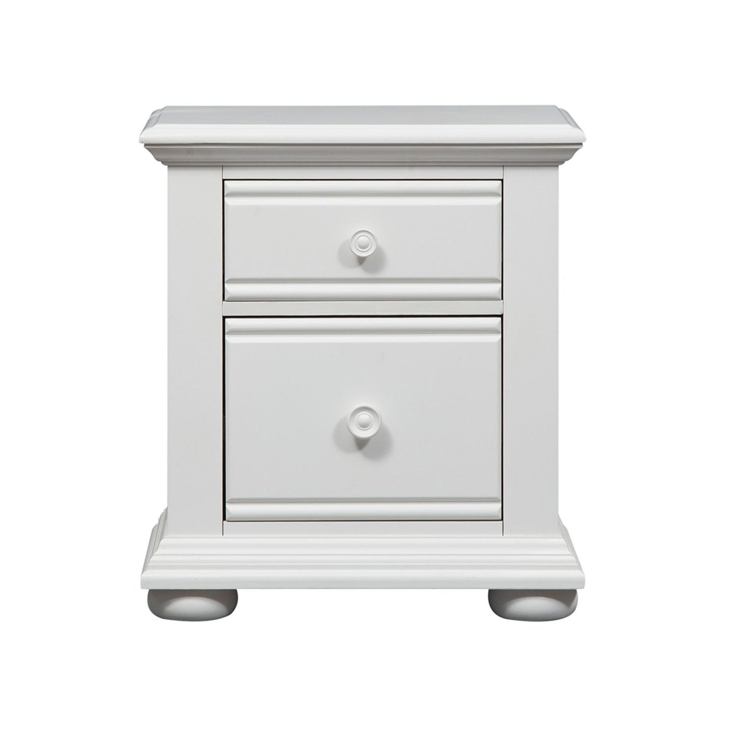 Summer House - 2 Drawer Nightstand - White - Hornell Furniture Outlet