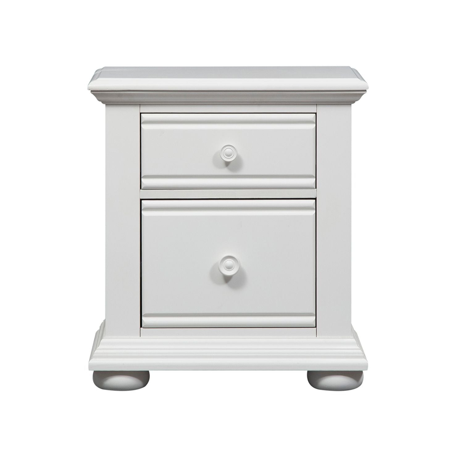 Summer House - 2 Drawer Nightstand - White - Hornell Furniture Outlet