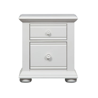 Summer House - 2 Drawer Nightstand - White - Hornell Furniture Outlet