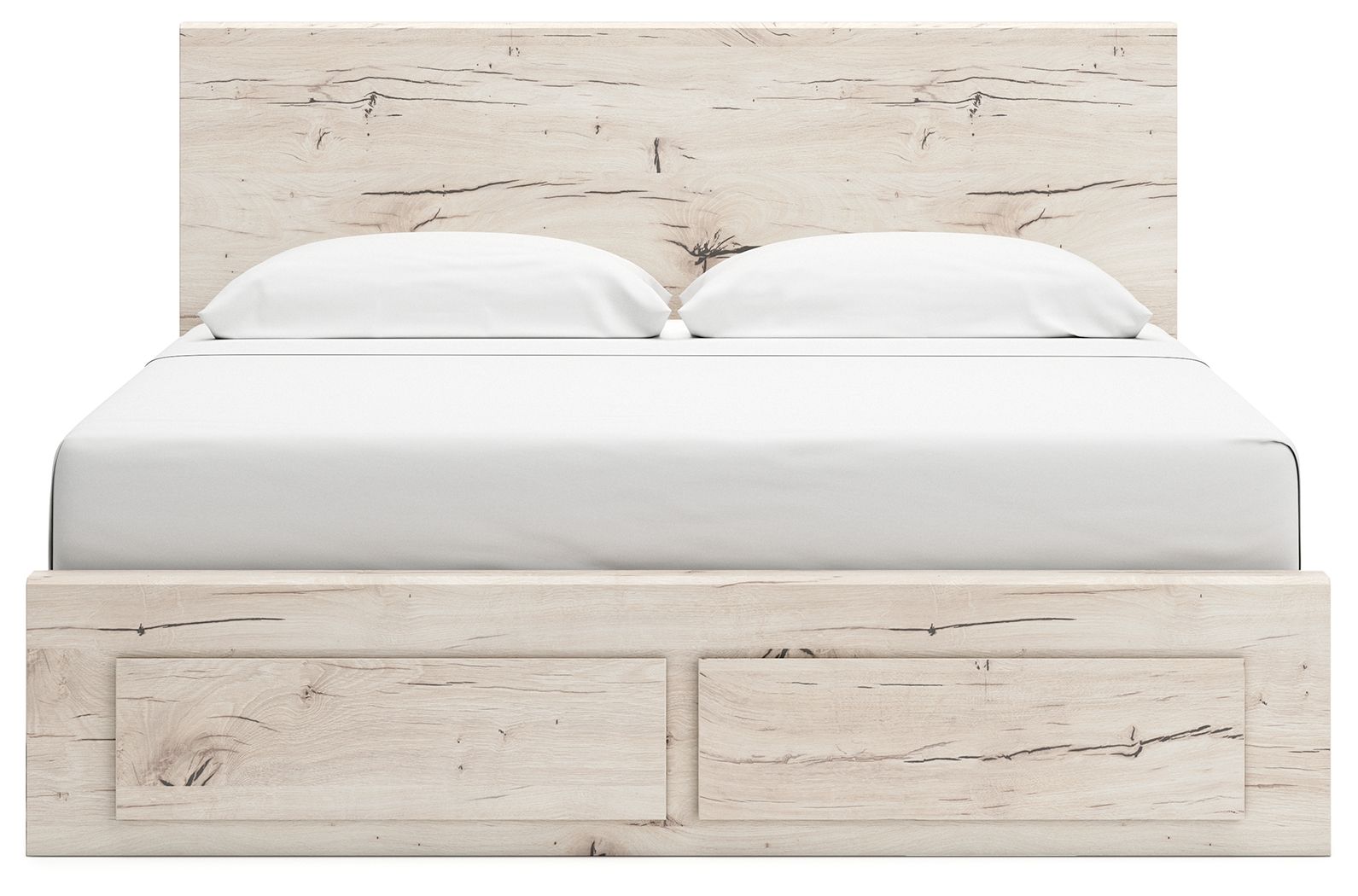 Lawroy - Panel Bed With Storage - Hornell Furniture Outlet