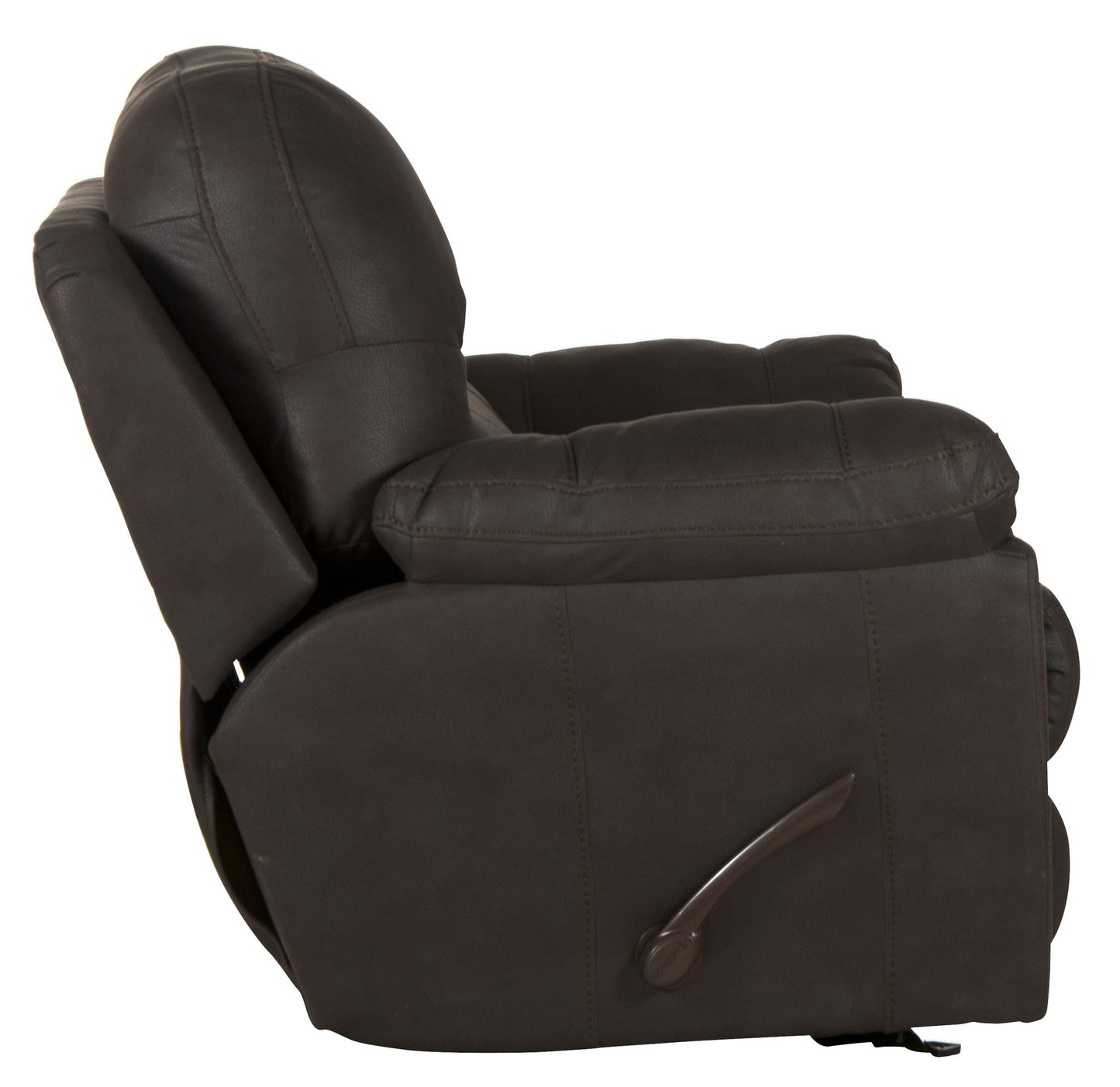 Legend - Glider Recliner - Chocolate - Hornell Furniture Outlet