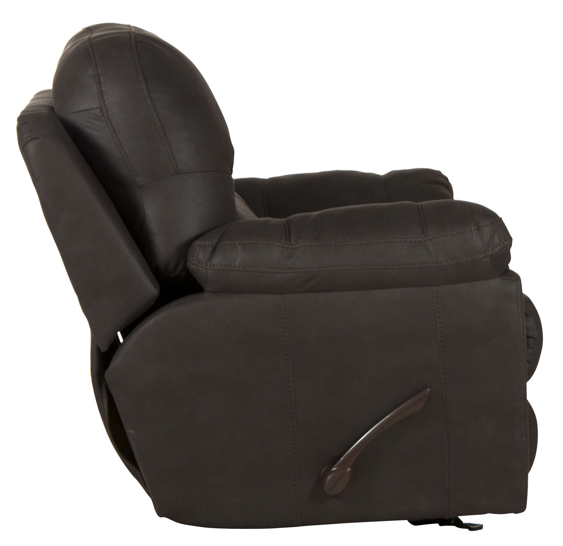 Legend - Glider Recliner - Chocolate - Hornell Furniture Outlet