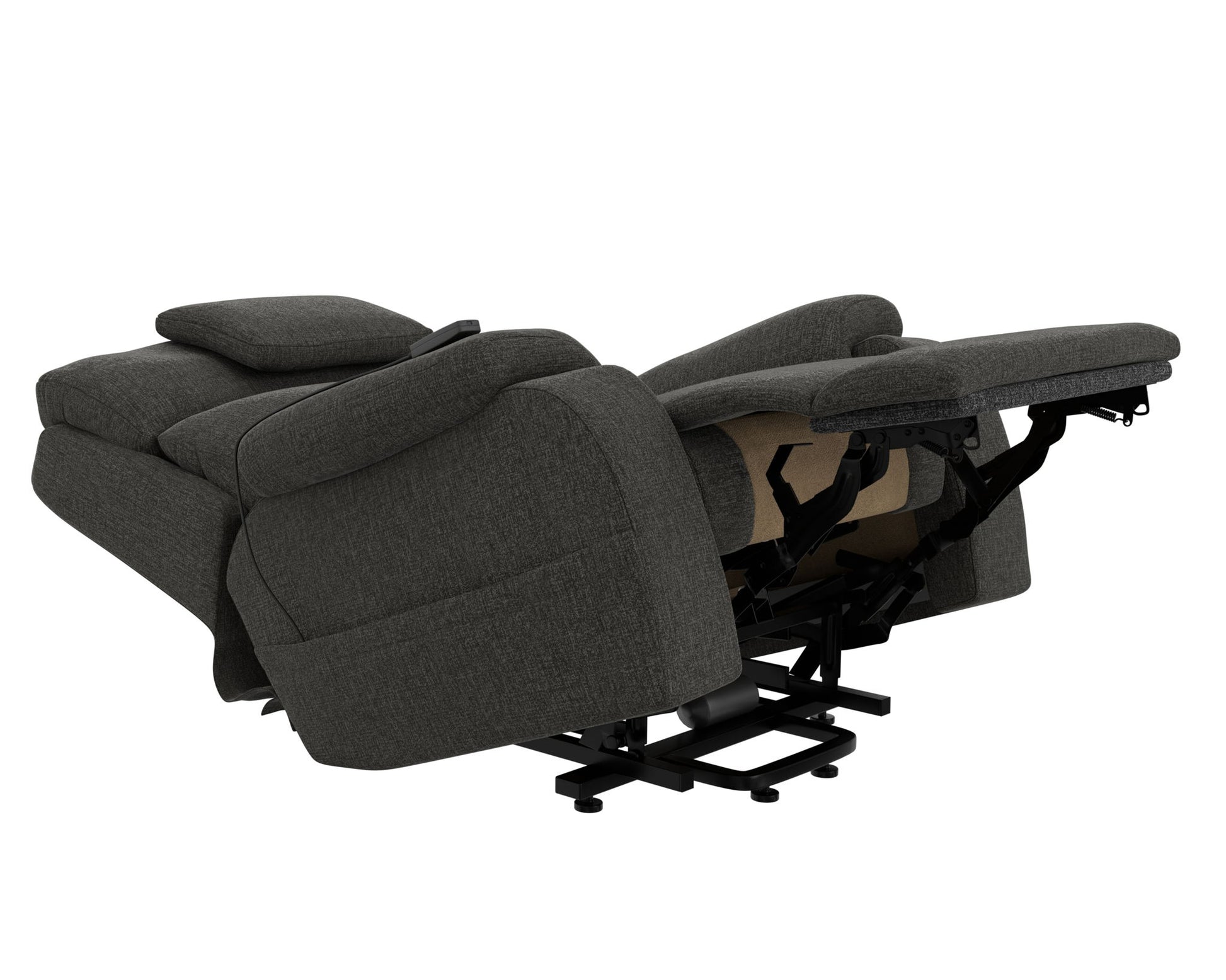 Snoozer - Power Lift Power Headrest Lay Flat Recliner With CR3 Heat / Massage / Zero Gravity - Hornell Furniture Outlet